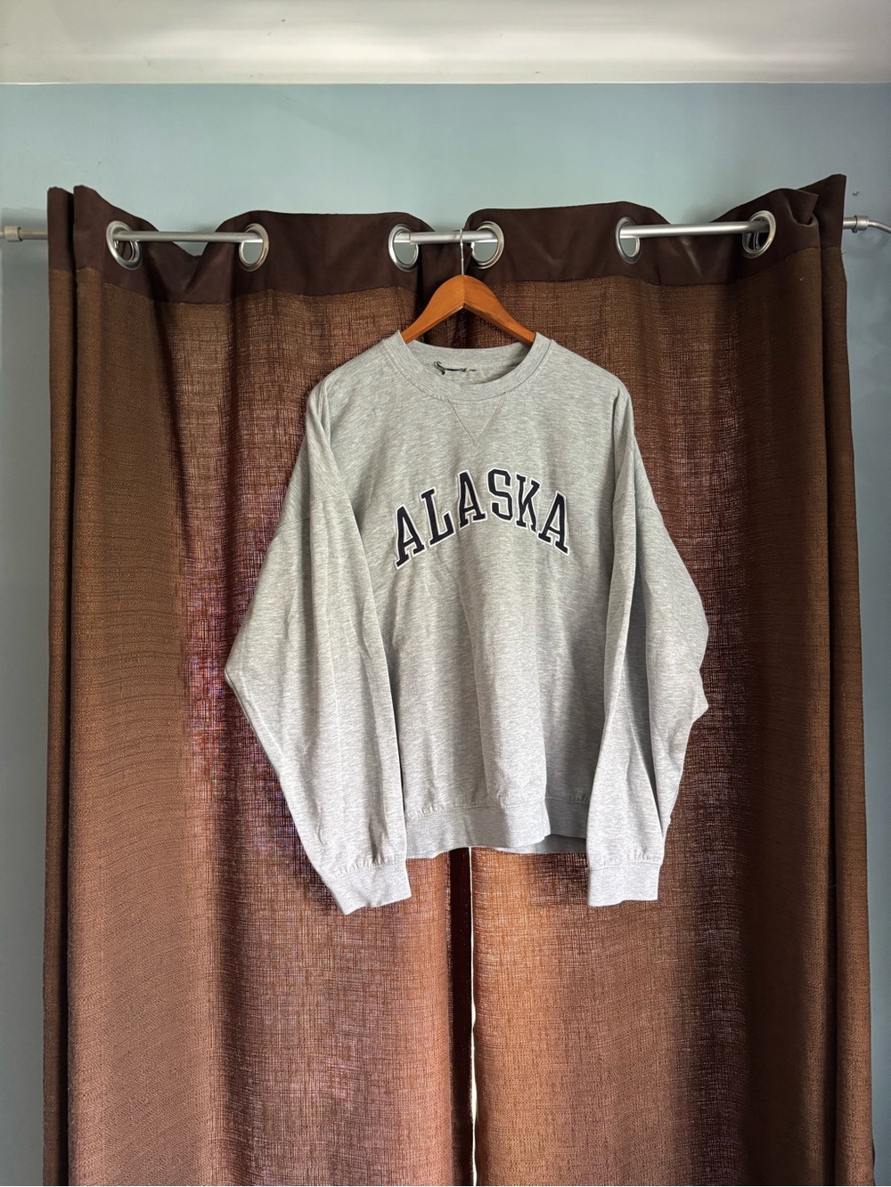 Unlisted Gray 'ALASKA' Crewneck Sweatshirt